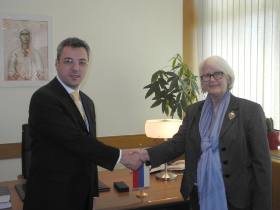 Ognjen Tadić, the Deputy Speaker of the House of Peoples of the Parliamentary Assembly of Bosnia and Herzegovina met with the Ambassador of Norway